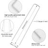 imageFEED GARDEN 12 Inch 50 Pack Galvanized Landscape Staples 11 Gauge AntiRust Garden Stakes Landscaping Fabric SOD Pins Yard Stakes for Weed Barrier Fabric12 Inch
