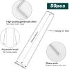 imageFEED GARDEN 12 Inch 50 Pack Galvanized Landscape Staples 11 Gauge AntiRust Garden Stakes Landscaping Fabric SOD Pins Yard Stakes for Weed Barrier Fabric10 Inch