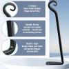 imageFEED GARDEN 2 Pack 8 Inch Hanging Plant Bracket Wall Hooks Decorative Plant Hangers for Outdoor Hanging Bird Feeders Wind Chimes Plant Baskets BlackBlack