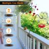 imageFEED GARDEN 31 Inch Heavy Duty Deck Hook NonSlip Clamp 360 Degree Swivel Black for Bird Feeders Planters Suet Baskets Lanterns Wind Chimes 2 Pack135 Inch
