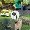imageFEED GARDEN 6 Inch 50 Pcs Galvanized Landscape Staples 50 Pcs Gaskets Pick Hook Garden Stakes 11 Gauge AntiRust Landscaping Fabric SOD Pins U Shaped Yard Turf Stakes for Weed Barrier Fabric200