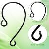 imageFEED GARDEN 6 Pack 9 Inch Metal Tree Branch Hook 15 Inch Diameter Rust Resistant Hanging Black S Shaped Hooks for Bird Feeders and Baths Planters Lanterns Ornaments and More