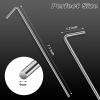 imageFEED GARDEN 7 Inch Tent Stakes 20 Pack Yard Inflatable Stakes for Outdoor Decorations Metal Pegs Heavy Duty Garden Hooks Camping Tent Spikes for Canopies Tarp and Outdoor Christmas Decorations20