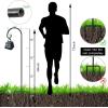imageFEED GARDEN Adjustable 32 Inch Small Shepherds Hooks for Outdoor Garden Hooks for Lanterns Sheperds Hook for Hanging Plants Bird Feeders Solar Lights Mason Jars Weddings Decor2 Pack8