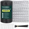 imageFEED GARDEN Deer Netting Deer Fence Netting 7 x 100 Feet for Garden Protection Reusable Protective for Plants Fruit Trees Vegetables Against Birds and Other Animals