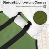 imageFEED GARDEN Firewood Carrier with Handles Log Carrier for Firewood Oxford Canvas Fire Wood Carrier Bag for Indoor Fireplace Wood Stove Accessories and Outdoor Camping Green