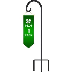 imageFEED GARDEN Adjustable 32 Inch Small Shepherds Hooks for Outdoor Garden Hooks for Lanterns Sheperds Hook for Hanging Plants Bird Feeders Solar Lights Mason Jars Weddings Decor2 Pack1