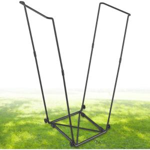 imageFEED GARDEN Trash Bag Holder Outdoor Metal Leaf Bag Holder Stand Garbage Bag Frame Holder for 3045 Gallon Bags for Leaves Camping Yard Weeding Lawn Party