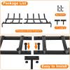 imageFEED GARDEN Fireplace Grate 30 inch Heavy Duty Fireplace Log Holder 12quot Solid Steel Bar Fire Pit Grate for Indoor Outdoor Wood Stove Fireplace Accessories Wrought Iron Firewood Burning Rack30 inch
