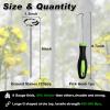 imageFEED GARDEN 120 Pack Landscape Staples 8 Gauge 6 Inch Galvanized Garden Stakes SOD Pins Yard Lawn Spikes for Plant Cover Tent Weed Barrier Fabric Turf Inflatable and Outdoor Decoration120