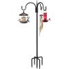 imageFEED GARDEN 5 Prongs 16 inch074 inch Shepherds Hooks Extension Pole 1 Pack