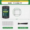 imageFEED GARDEN Deer Fence NettingampPlant Support Bundle