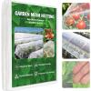 imageFEED GARDEN Garden Netting 8x10FT UltraFine Mesh PE Cover for Vegetables Fruits Garden Row Cover Raised Bed Durable Protection from Birds AnimalsWhite