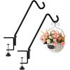 imageFEED GARDEN Hummingbird Feeder Blue 1 Pack Plant Hanger 2 Pack Bundle