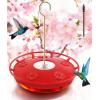 imageFEED GARDEN Hummingbird Feeder Blue 1 Pack Red 1 Pack Bundle