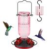 imageFEED GARDEN Hummingbird Feeder BluePink Bundle