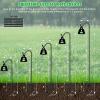 imageFEED GARDEN Only 7 Prongs Base Bird Feeder Pole Shepherds Hooks Extension Pole 1 Pack