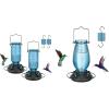 imageFEED GARDEN Hummingbird Feeder Blue 1 Pack Blue 2 Pack Bundle