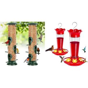 imageFEED GARDEN Bird FeederHummingbird Feeders Bundle