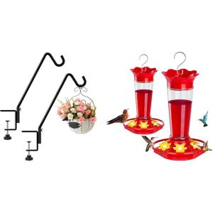imageFEED GARDEN Deck HookHummingbird Feeders Bundle