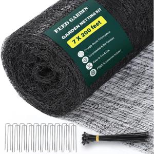 imageFEED GARDEN Deer Fence NettingampPlant Support Bundle