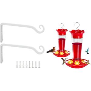 imageFEED GARDEN Wall Hooks  Hummingbird Feeders Bundle