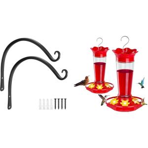 imageFEED GARDEN Wall HooksHummingbird Feeders Bundle