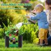 imageFEED GARDEN 5 Gallon Grow Bags 4 Pack  300G NonWoven Thickened Fabric Plant Pots with Reinforced Handles Breathable Drainage Planters for Vegetables Flowers amp Herbs Indoor Outdoor4