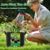 imageFEED GARDEN 5 Gallon Grow Bags 4 Pack  300G NonWoven Thickened Fabric Plant Pots with Reinforced Handles Breathable Drainage Planters for Vegetables Flowers amp Herbs Indoor Outdoor8