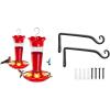 imageFEED GARDEN Wall Hooks Hummingbird Feeders Bundle