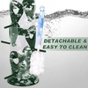 image:imageFEED GARDEN 2 Pack Tube Bird Feeders for Outdoors Hanging  Premium Hard Plastic Wild Bird Feeder with 6 Ports Easy Refill amp Clean 15 Inch Green13 inchMetal2P