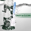 image:imageFEED GARDEN 2 Pack Tube Bird Feeders for Outdoors Hanging  Premium Hard Plastic Wild Bird Feeder with 6 Ports Easy Refill amp Clean 15 Inch Green15 inchPlastic2P