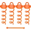 image:imageFEED GARDEN Wall Hook Hanging Plant Bracket 10 Inch 2 Packamp122 Inch Spiral Ground Anchors