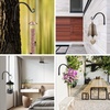 image:imageFEED GARDEN 2 Pack 12 Inch Hanging Plant Bracket Wall Hooks Decorative Plant Hangers for Outdoor Hanging Bird Feeders Wind Chimes Plant Baskets BlackBlackC