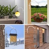 image:imageFEED GARDEN 2 Pack 12 Inch Hanging Plant Bracket Wall Hooks Decorative Plant Hangers for Outdoor Hanging Bird Feeders Wind Chimes Plant Baskets BlackWhite