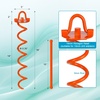 image:imageFEED GARDEN Ground Anchors Screw in Heavy Duty 4 Pack 15 Inch Spiral Earth Anchors for Trampoline Anchors High Wind Swing Set Anchors Tent Stakes Dog Tie Out amp Canopy Stability Orange 4 PackOrange