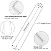 image:imageFEED GARDEN 4 Inch 200 Pack Hotdip Galvanized Landscape Staples 12 Gauge AntiRust Garden Stakes Landscaping Fabric SOD Pins Yard Stakes for Weed Barrier Fabric12 Inch