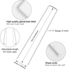 image:imageFEED GARDEN 4 Inch 200 Pack Hotdip Galvanized Landscape Staples 12 Gauge AntiRust Garden Stakes Landscaping Fabric SOD Pins Yard Stakes for Weed Barrier Fabric8 Inch
