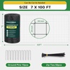 image:imageFEED GARDEN 7 x 100FT Deer Fence Netting 100 Stakes