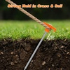 image:imageFEED GARDEN Heavy Duty Tent Stakes 7 Inch  10 Pack Galvanized Steel Ground Anchors for Camping Tents Canopy Tarp  Rust Resistant Metal Pegs with High Visibility Orange Head20